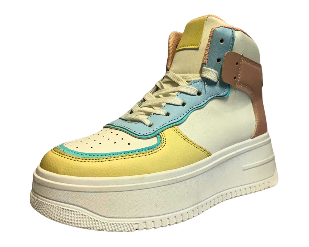 Women's Casual Lace Up Chunky Sole Trainers