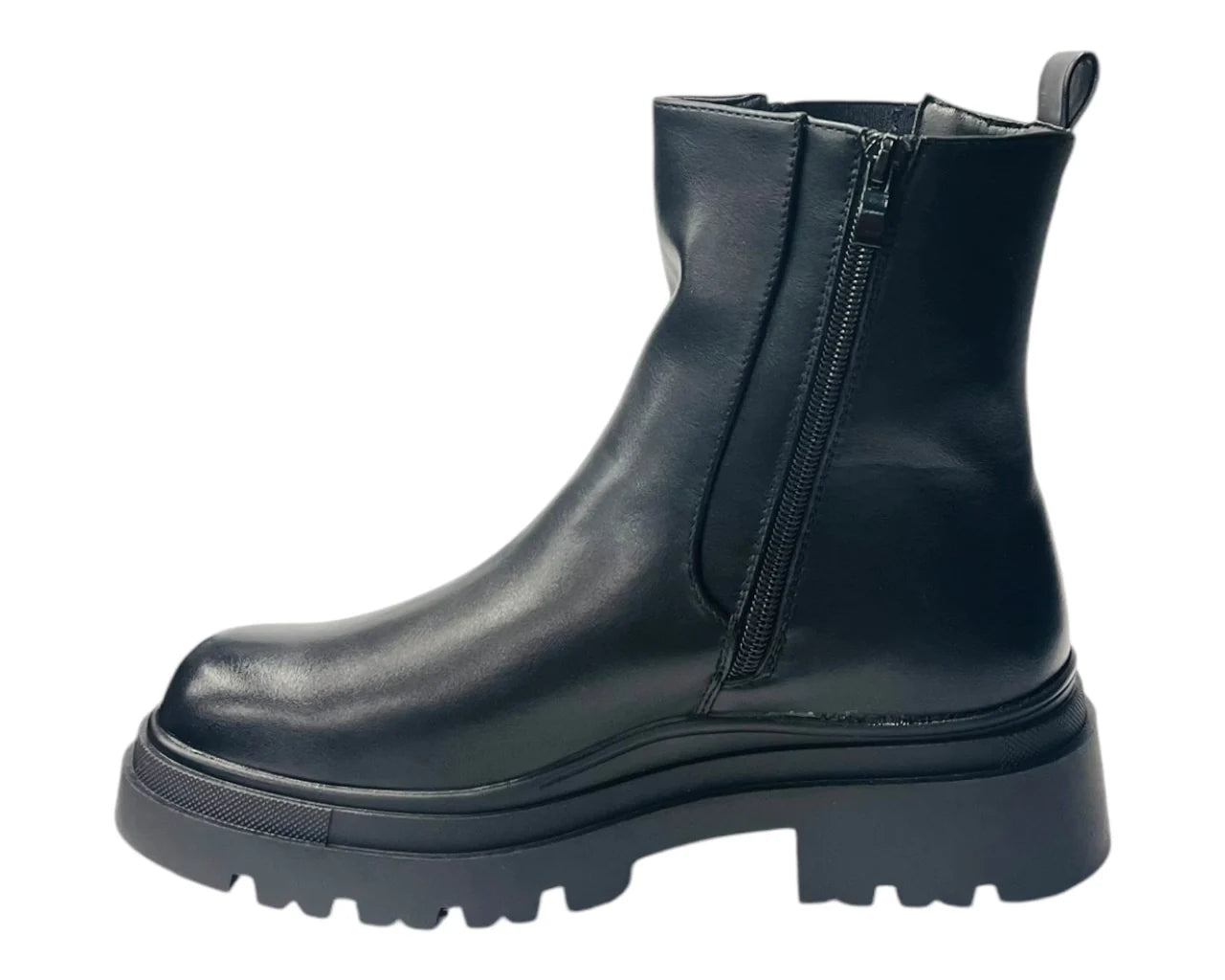 Women's Chunky Sole Rhinestone Chelsea Boots