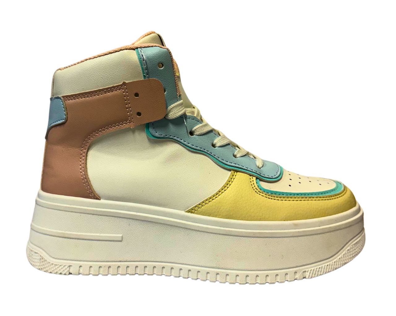 Women's Casual Lace Up Chunky Sole Trainers