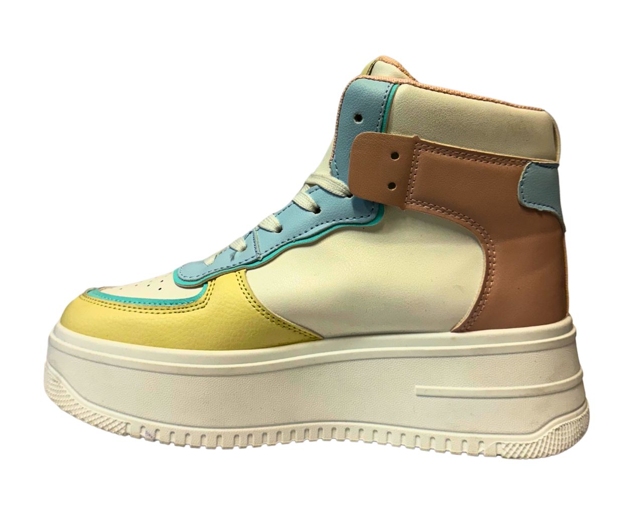 Women's Casual Lace Up Chunky Sole Trainers