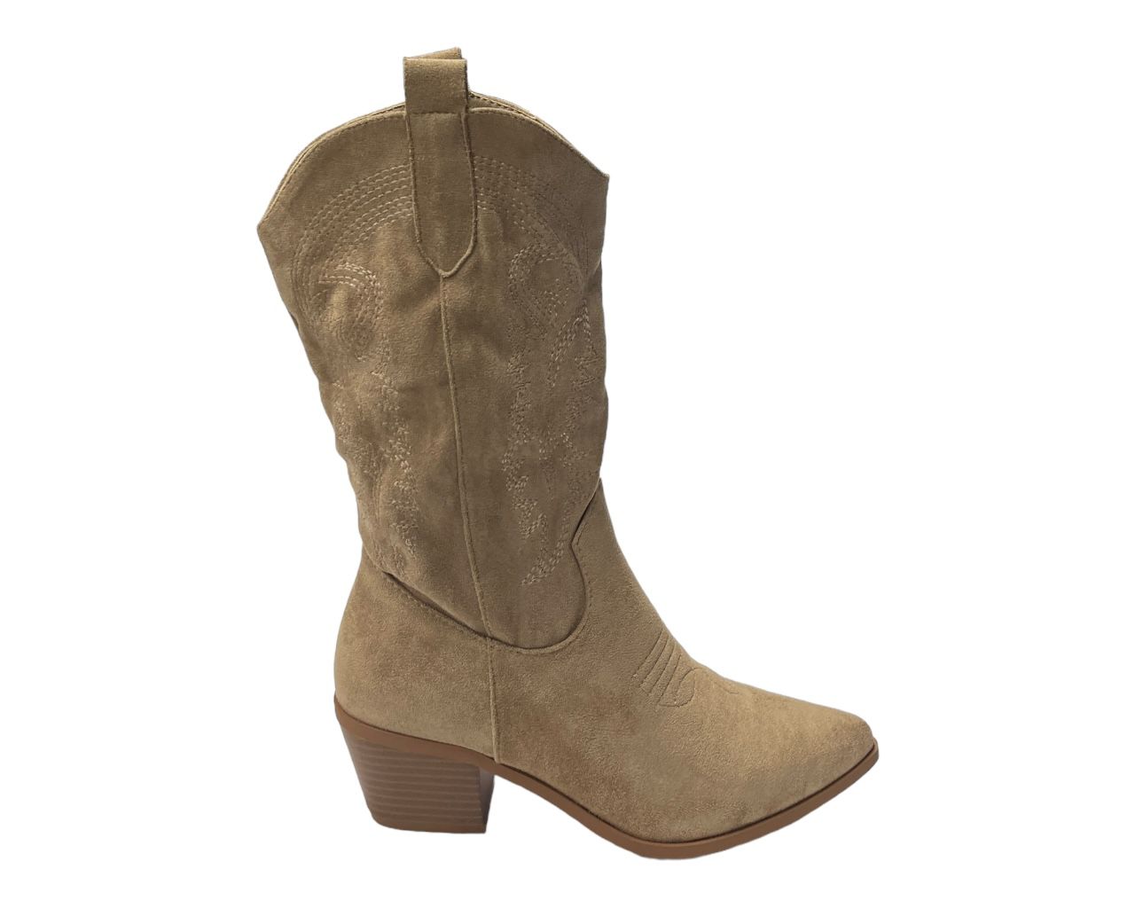 Women's Western Cowboy Embroidered Long Boots