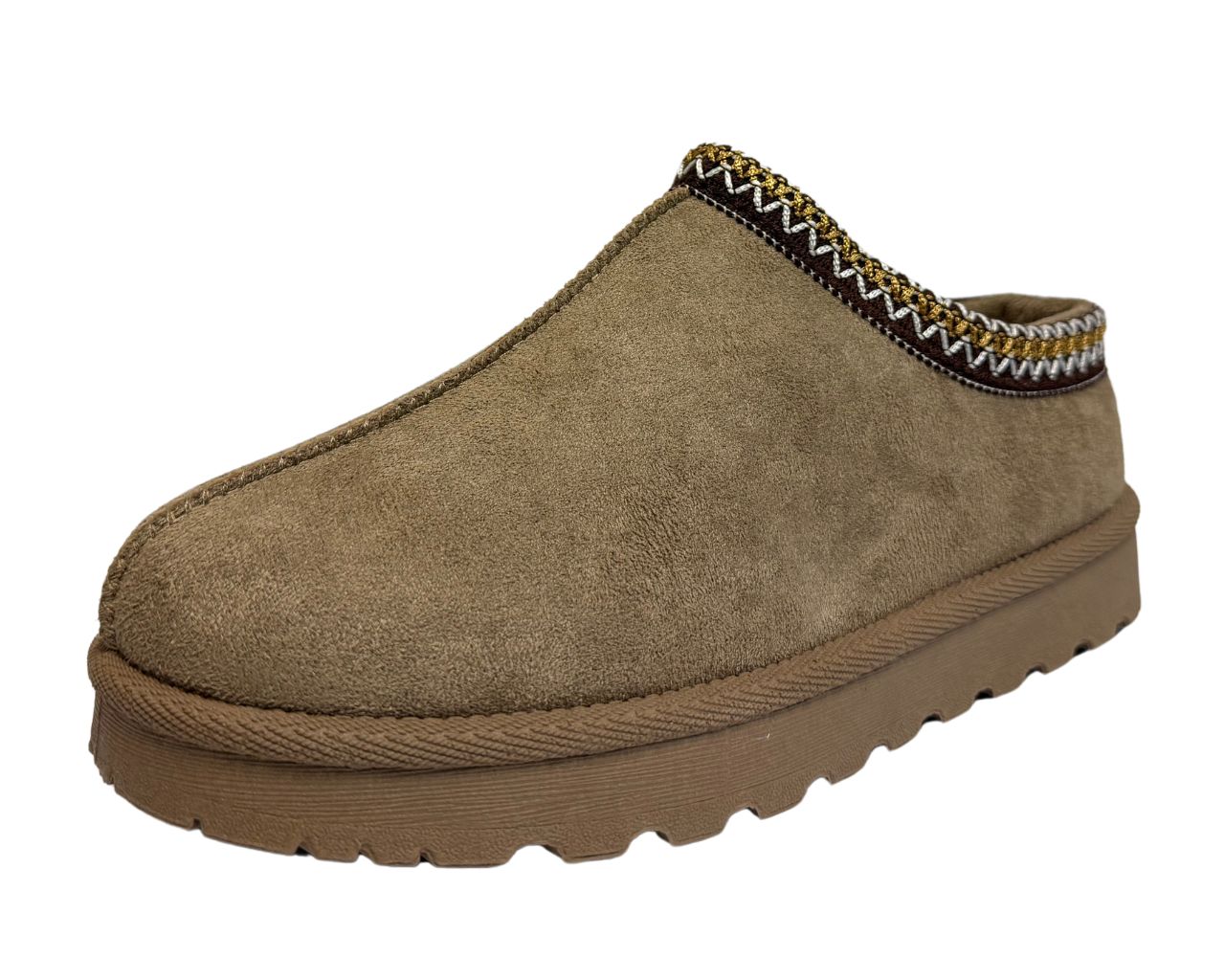 Women's Faux Suede Aztec Flat Sole Shoes