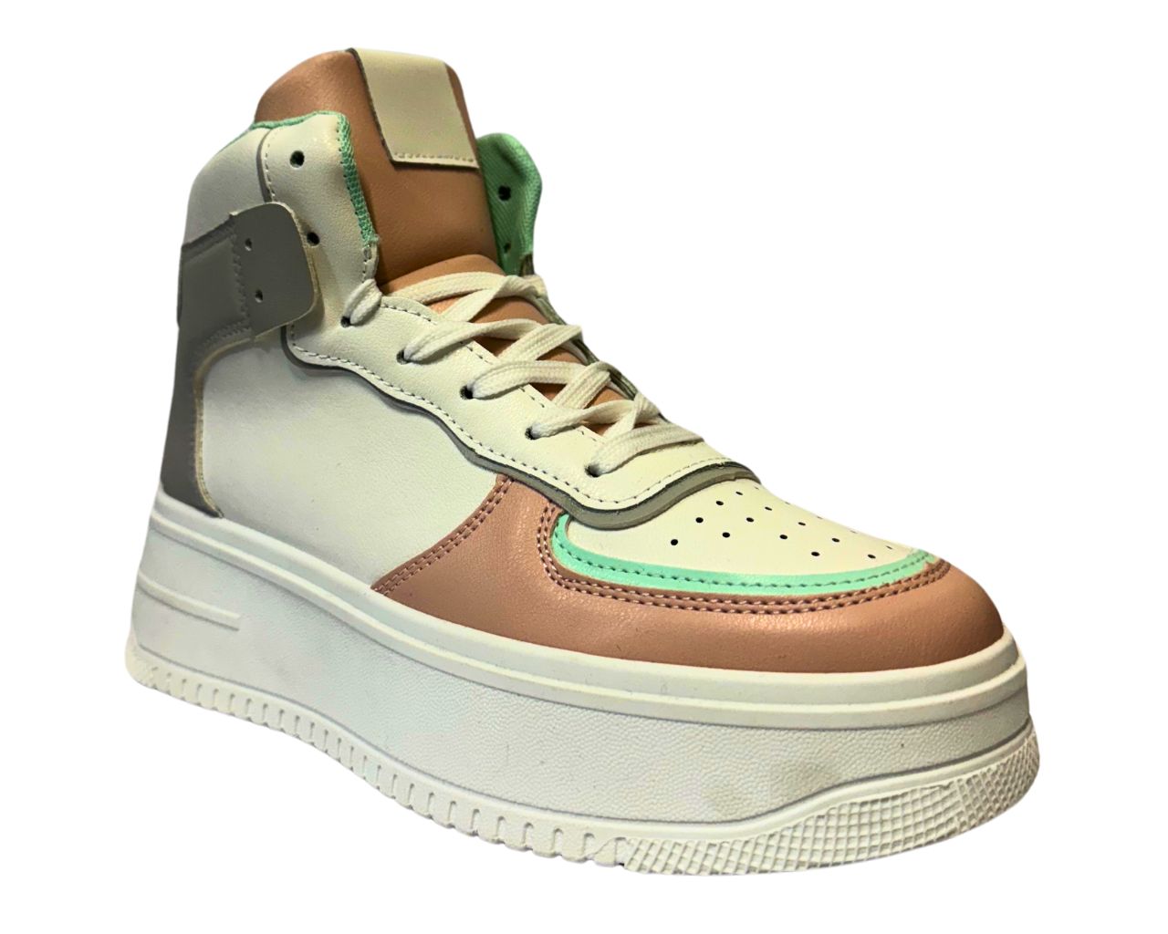 Women's Casual Lace Up Chunky Sole Trainers