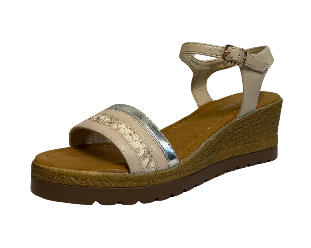 Women's Light Weight Wedge Heel Ankle Strap Sandals