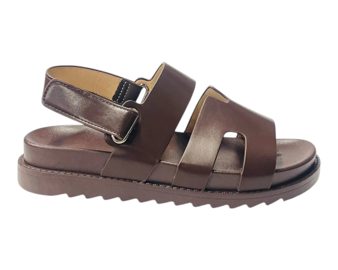 Women's Cut Out Strap Chunky Flatform Sandals