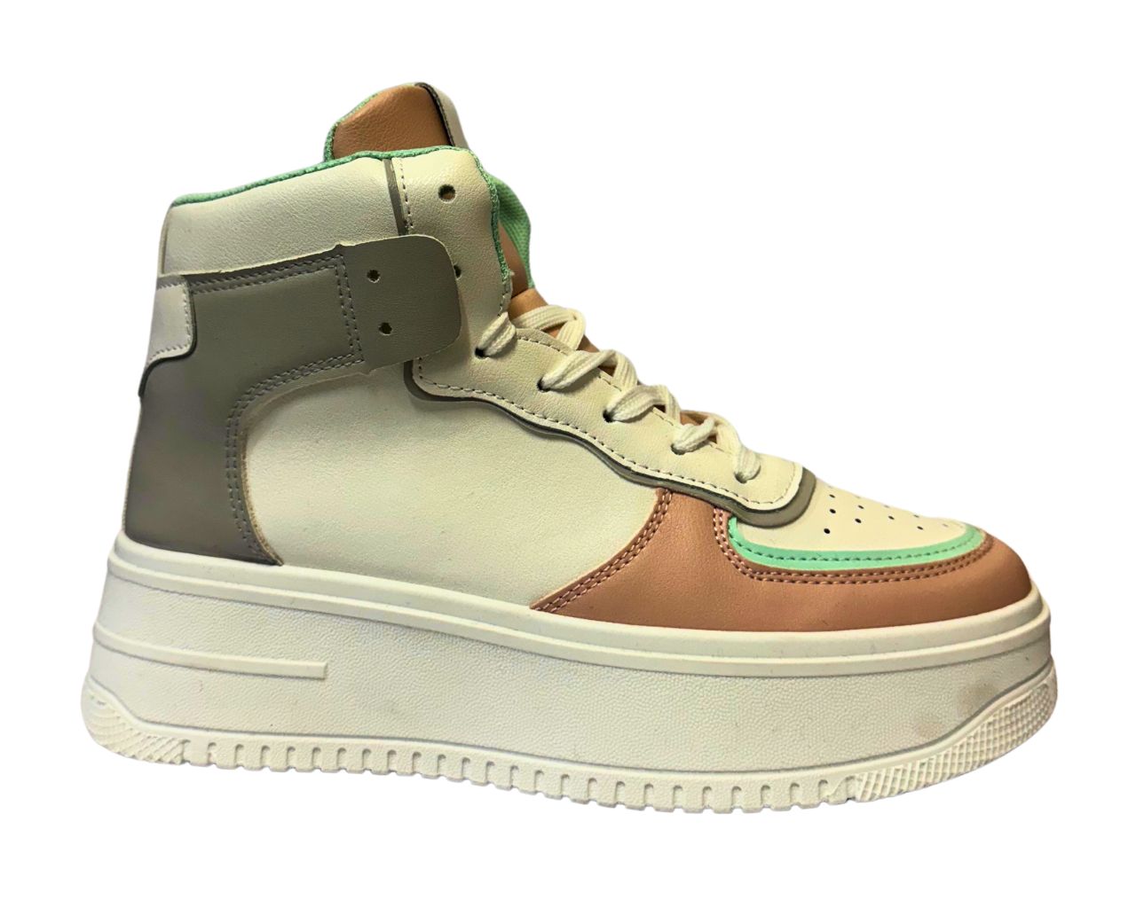Women's Casual Lace Up Chunky Sole Trainers