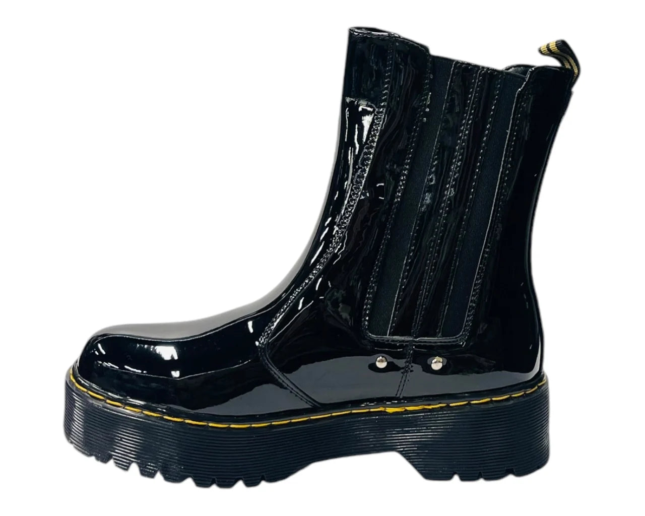 Women's Chunky Sole Zip Chelsea Ankle Boots