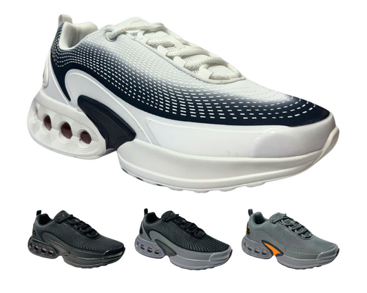 Men's Lace Up Sports Air Cushioned Trainers