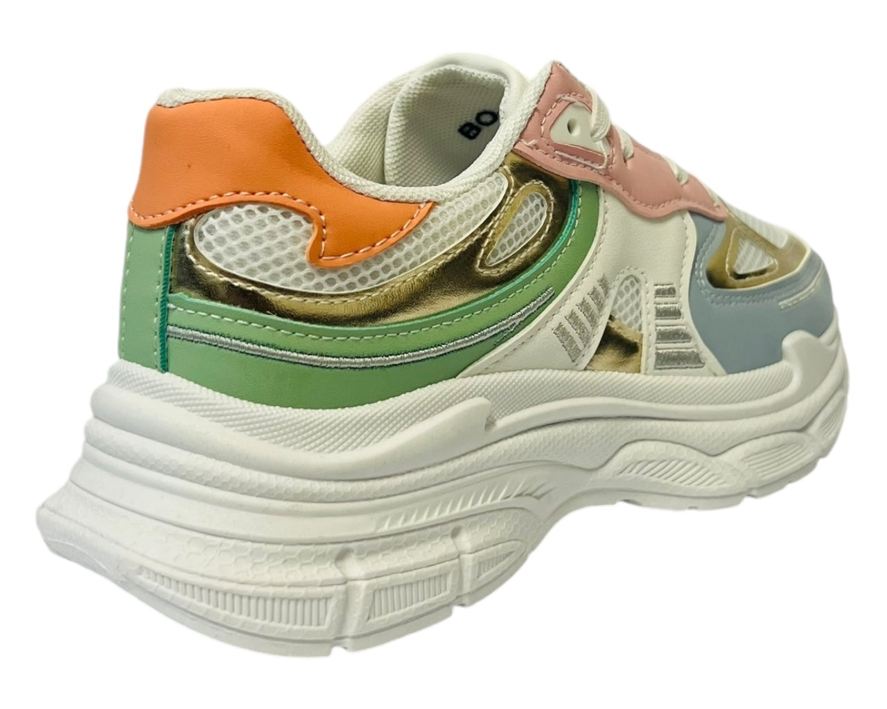 Women's Casual Chunky Sole Lace Up Trainers