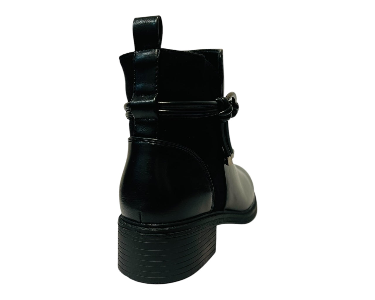 Women's CHC333 Faux Leather Zip Ankle Boots
