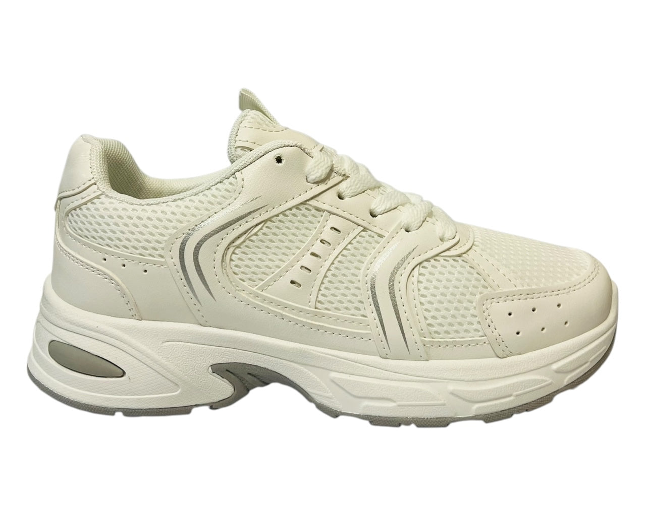 Women's Mesh Lace Up Sports Trainers