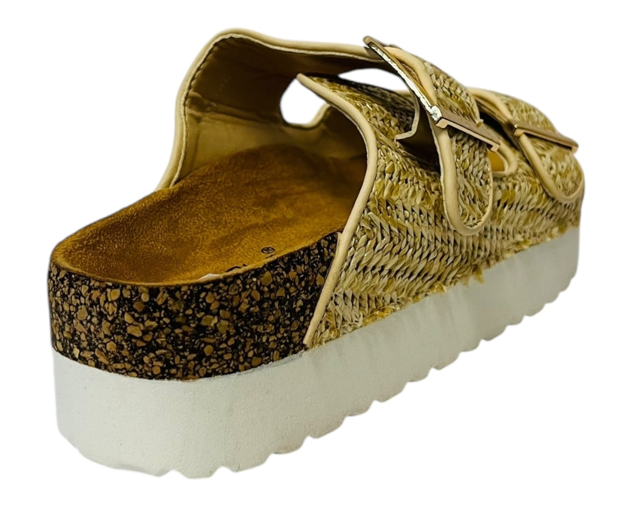 Buckle Strap Flatform Sandals