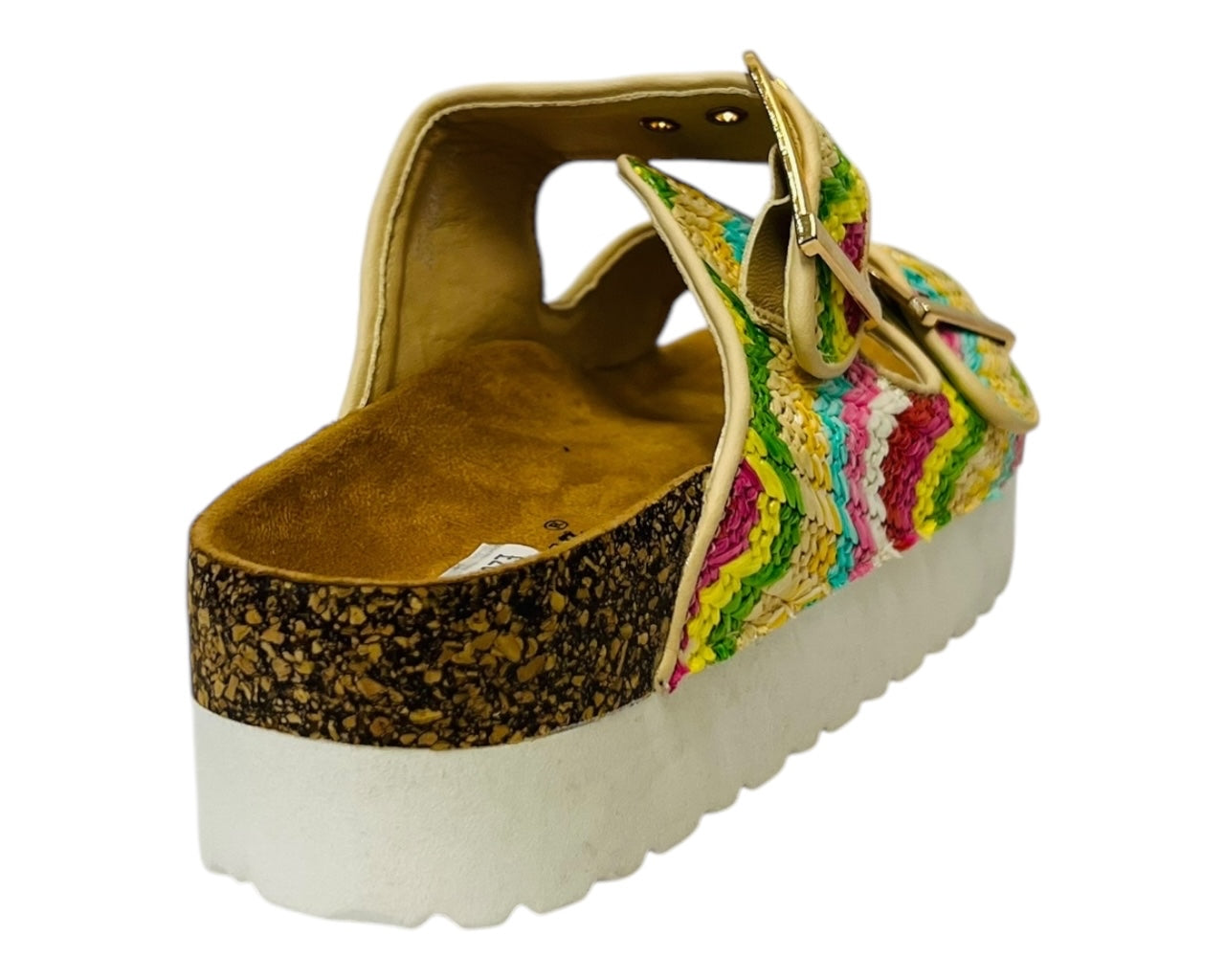 Buckle Strap Flatform Sandals