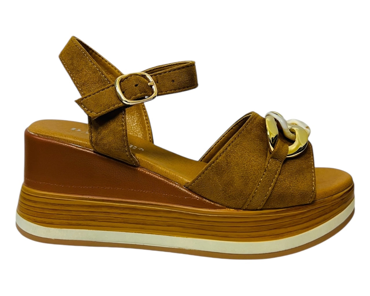 Women's Light Weight Wedge Heel Ankle Strap Sandals