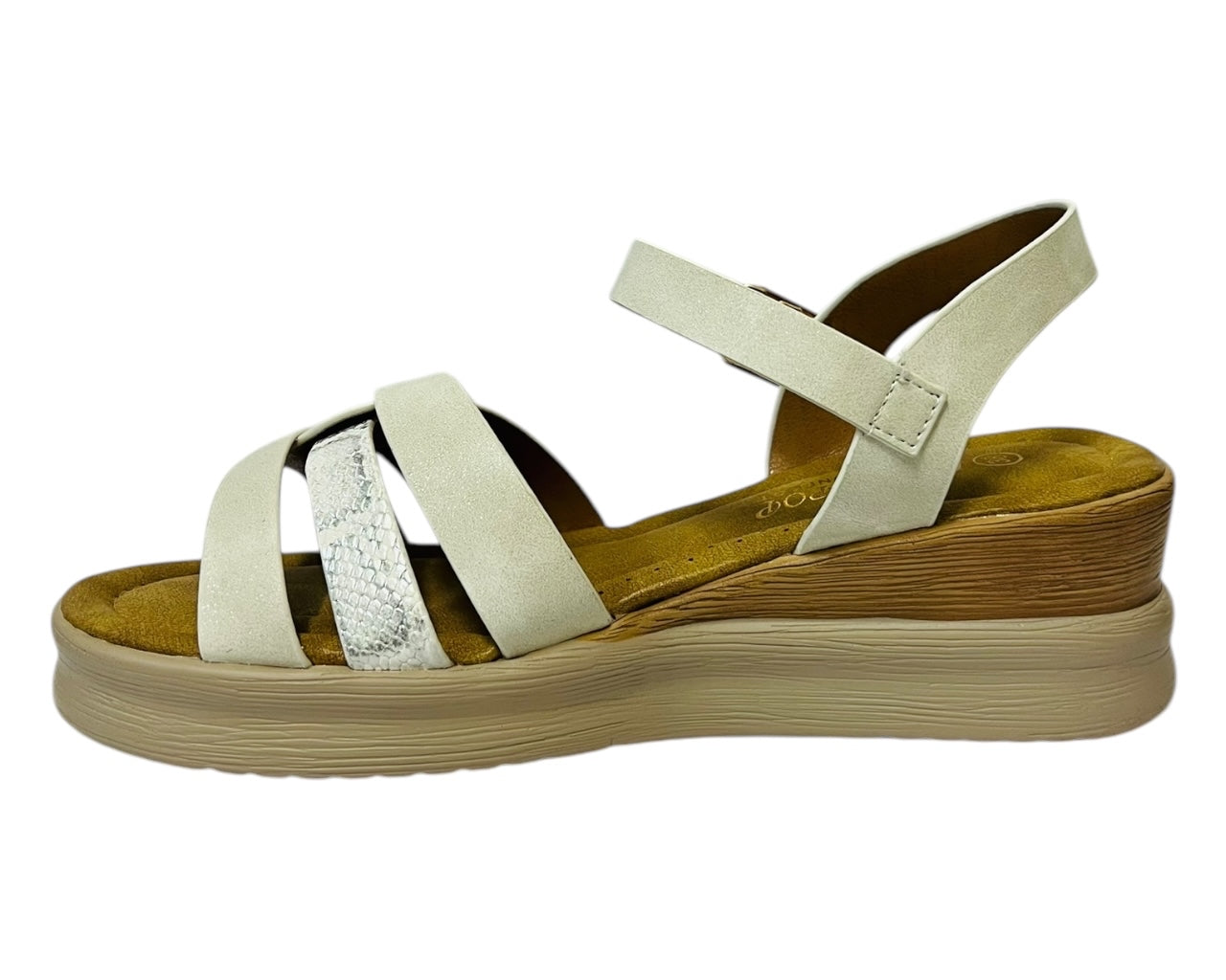 Women's Light Weight  Ankle Strap Padded Wedge Sandals
