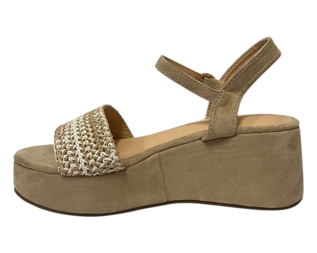 Women's Ankle Strap Platform Wedge Padded Sandals