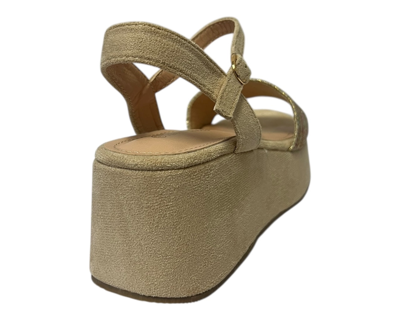 Women's Ankle Strap Platform Wedge Padded Sandals