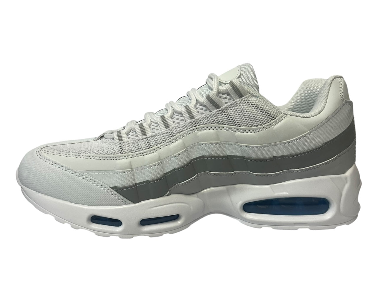 Air-Cushioned Sports Sneakers with Laces