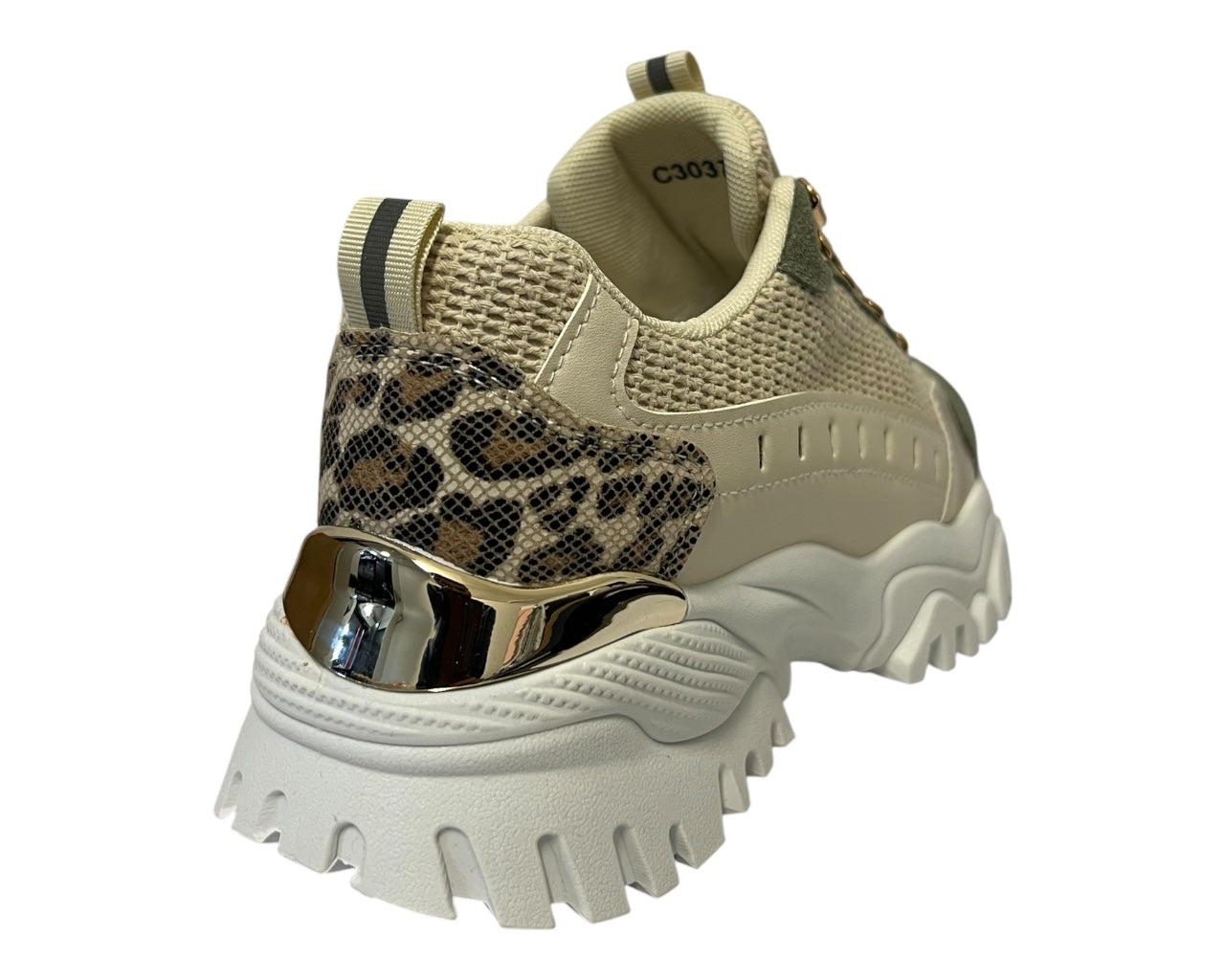 Chunky Sole Lace Up Sports Trainers