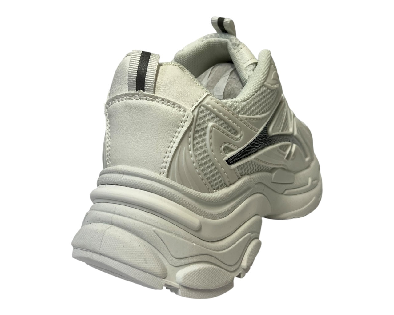 Chunky Sole Lace Up Sports Trainers