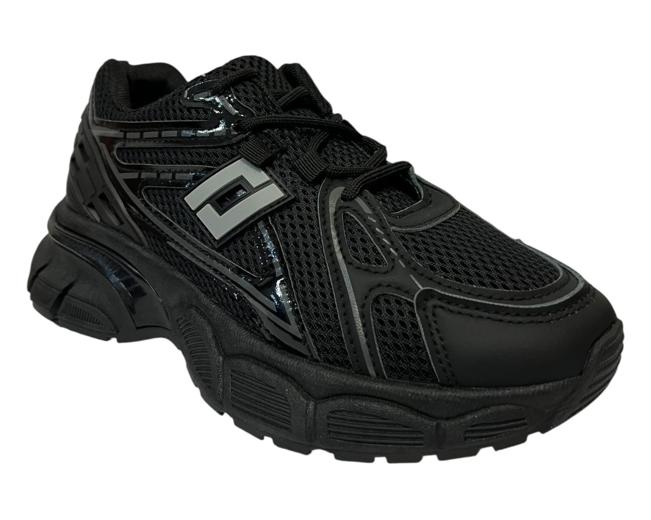 Chunky Sole Lace Up Sports Trainers