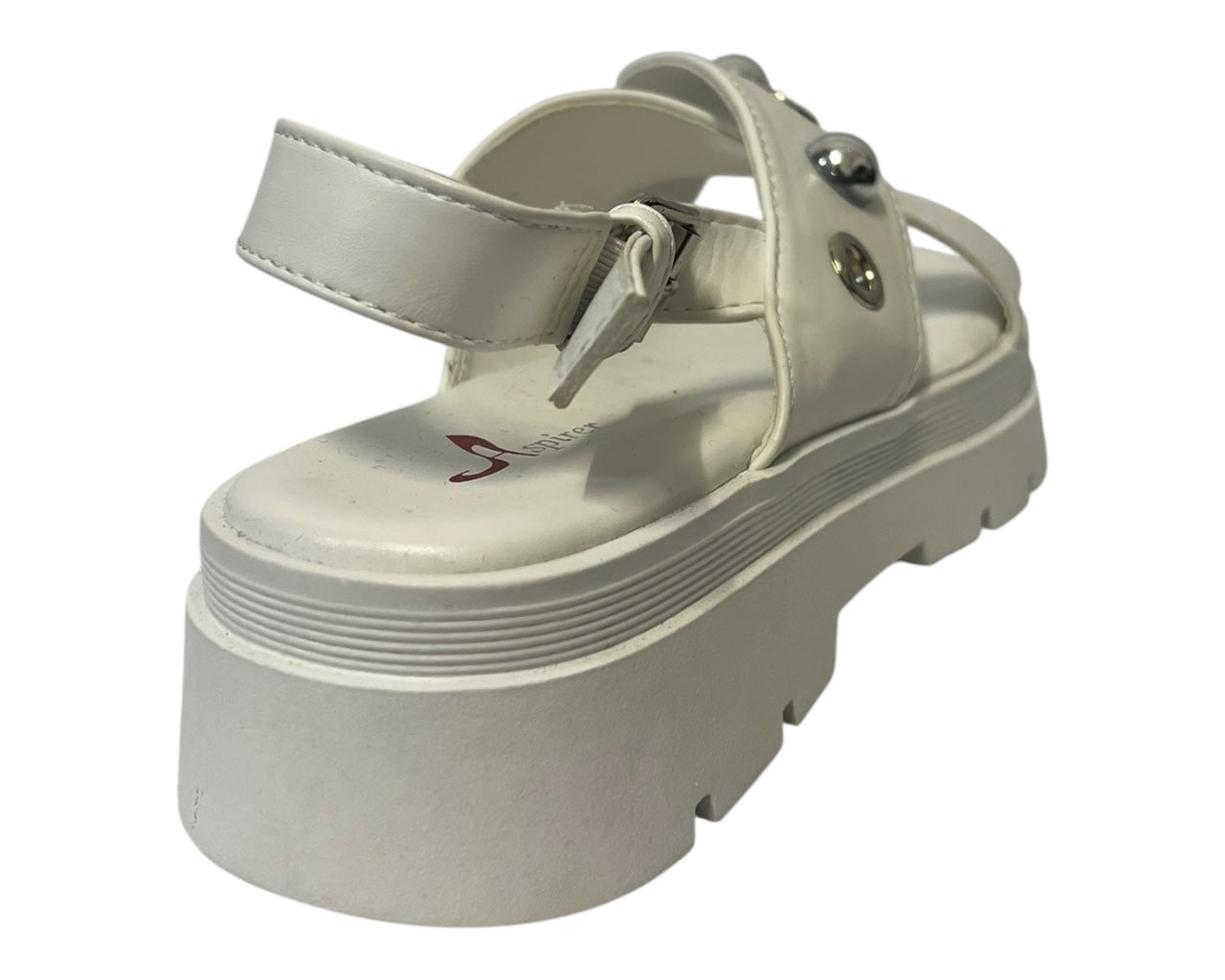 Women's Faux Leather Chunky Sole Sandals