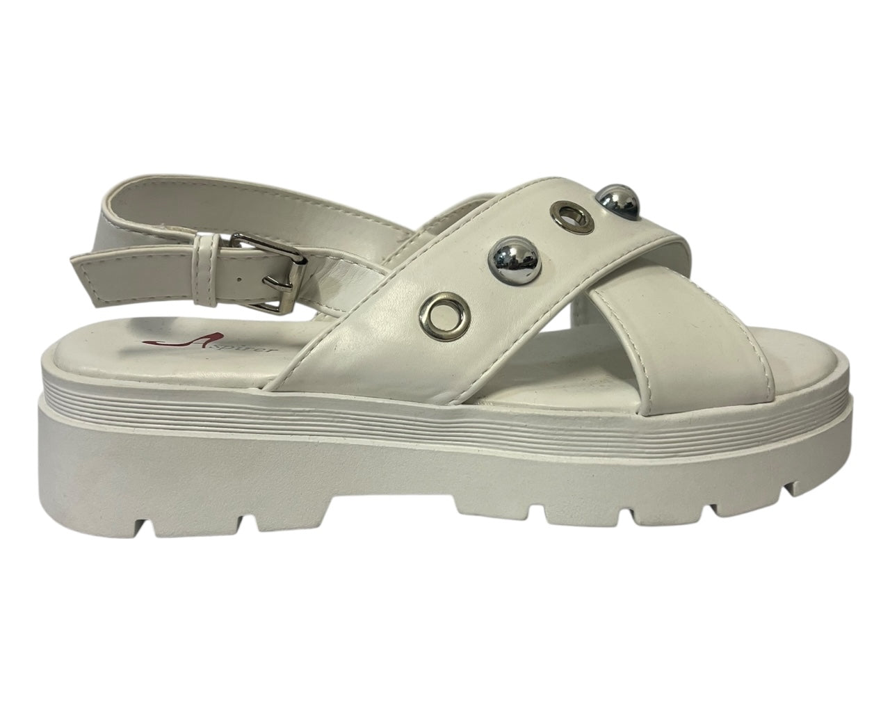 Women's Faux Leather Chunky Sole Sandals