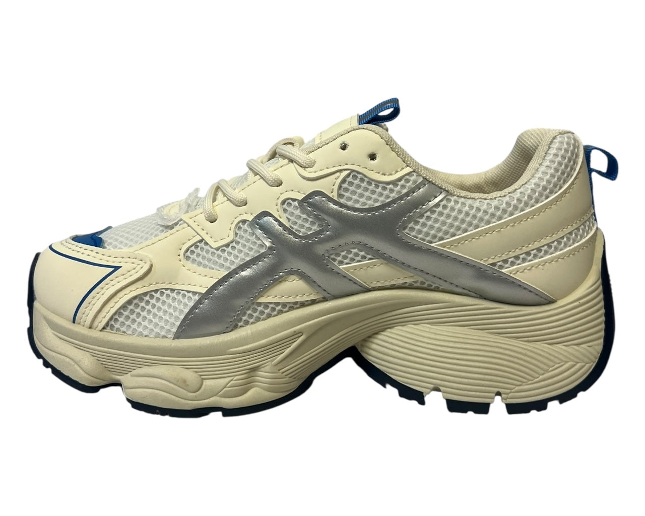 Chunky Sole Lace Up Sports Trainers