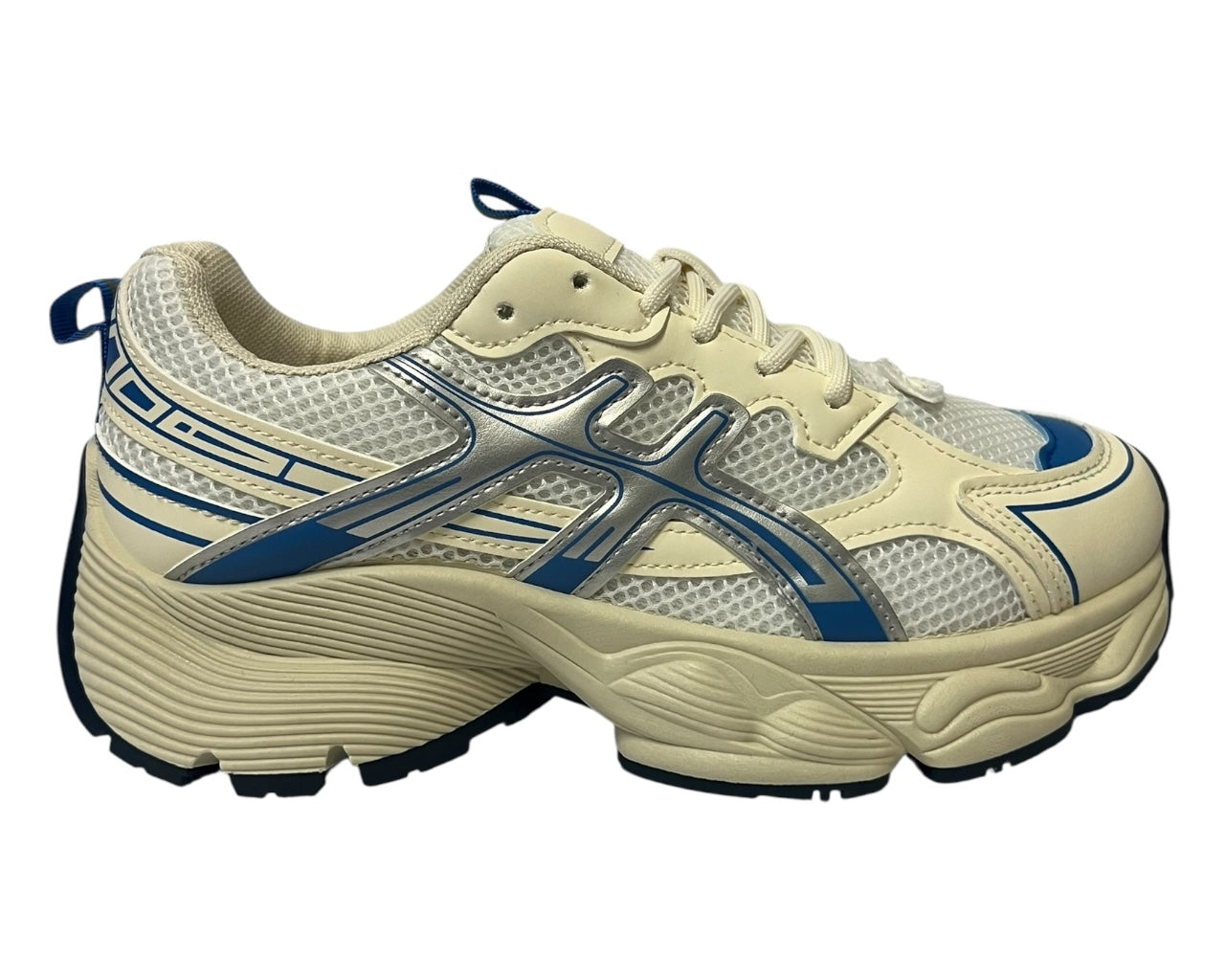 Chunky Sole Lace Up Sports Trainers