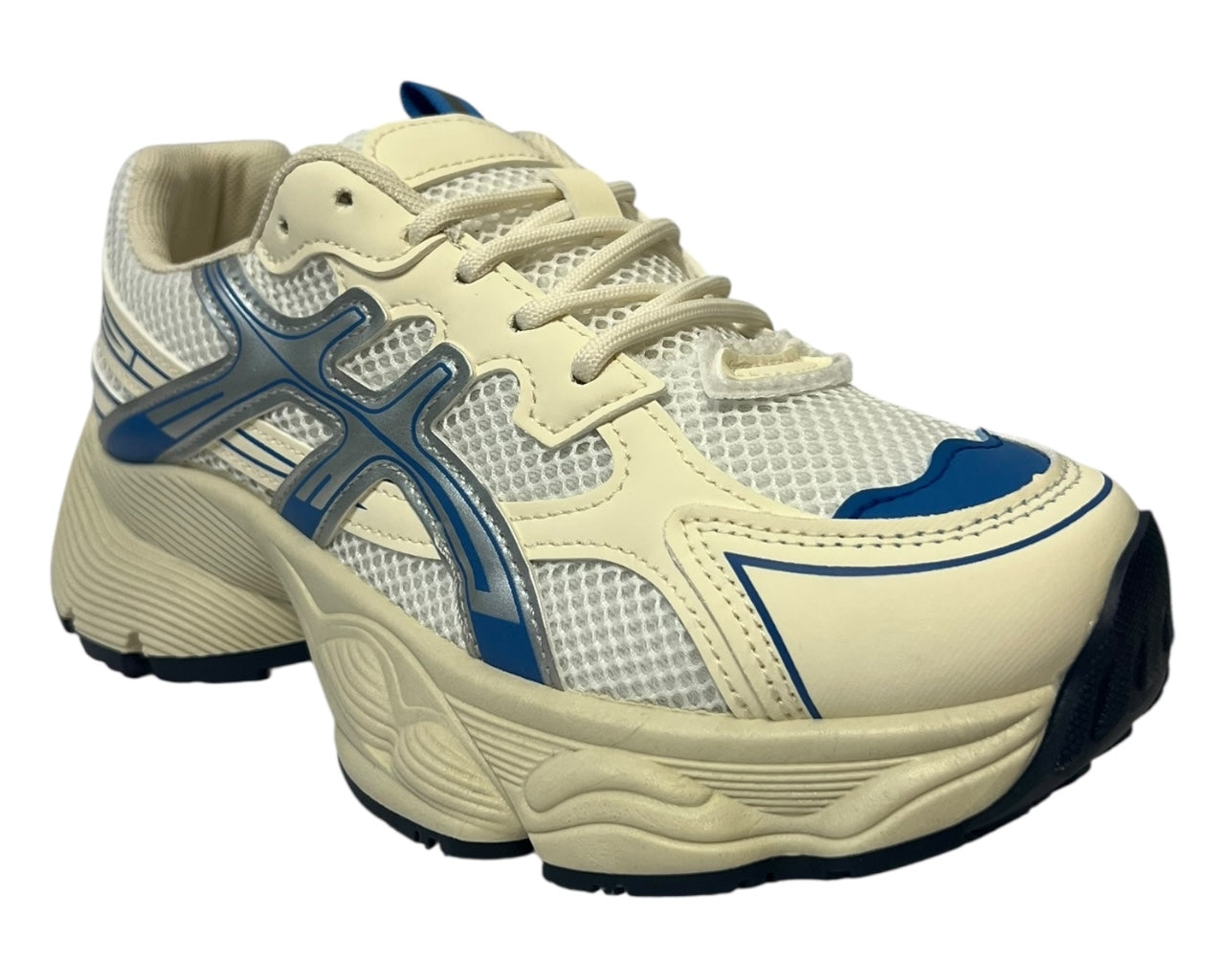 Chunky Sole Lace Up Sports Trainers