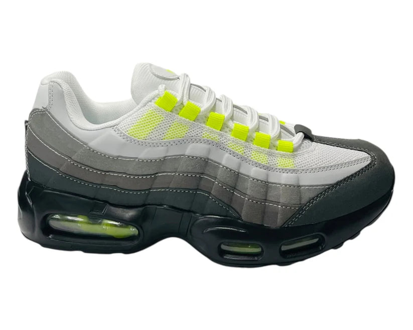 Air-Cushioned Sports Sneakers with Laces