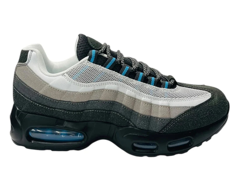 Air-Cushioned Sports Sneakers with Laces