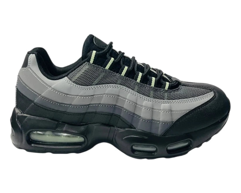 Air-Cushioned Sports Sneakers with Laces