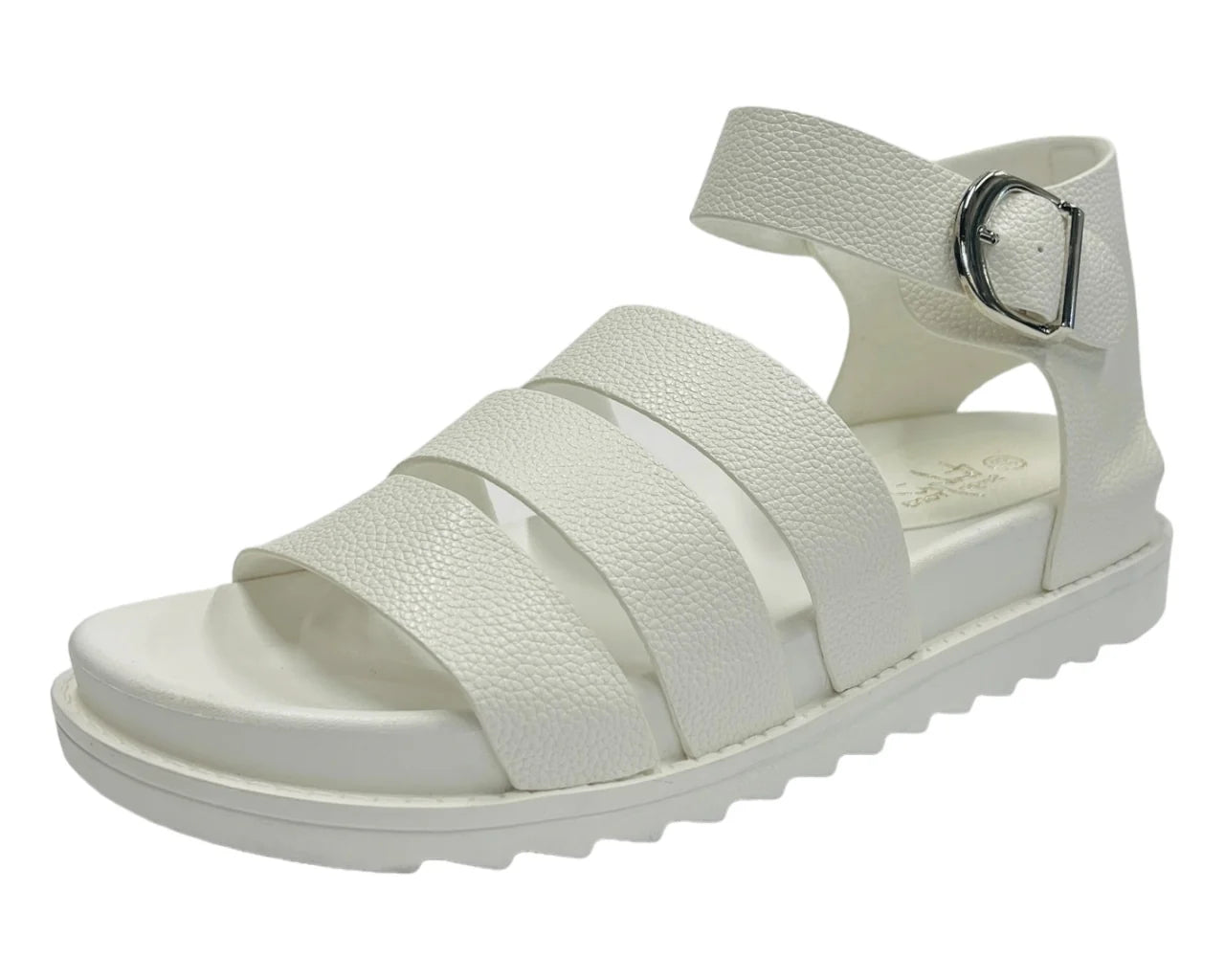 Ankle Strap Flat Sole Gladiator Sandals