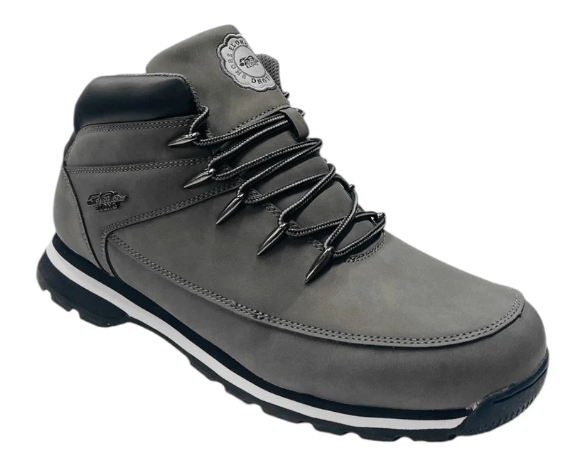 Men's Faux Leather Lace Up Hiking Boots