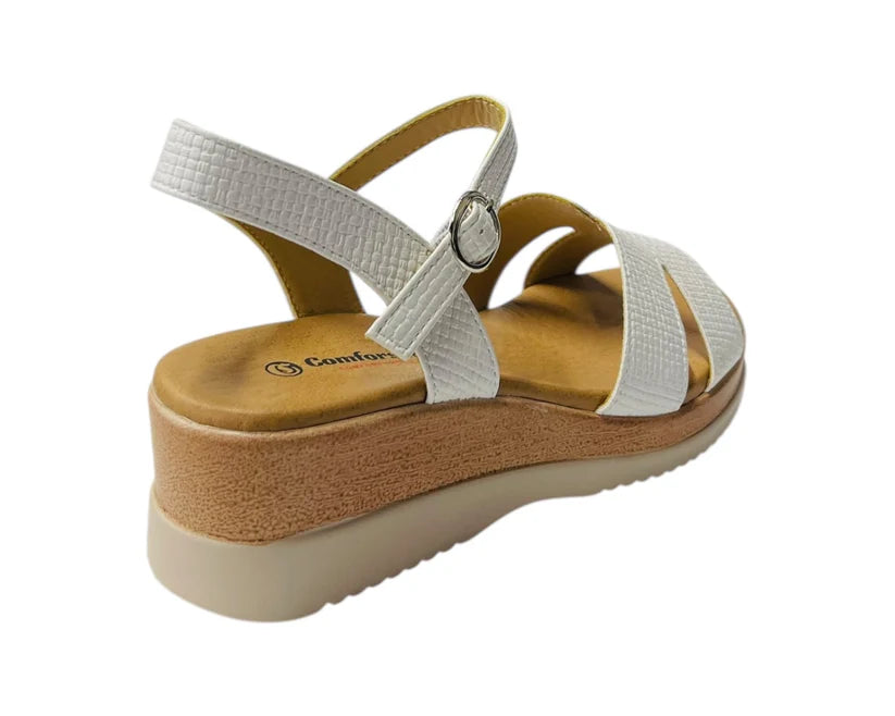 Women's Padded Insole Ankle Strap Wedge Sandals