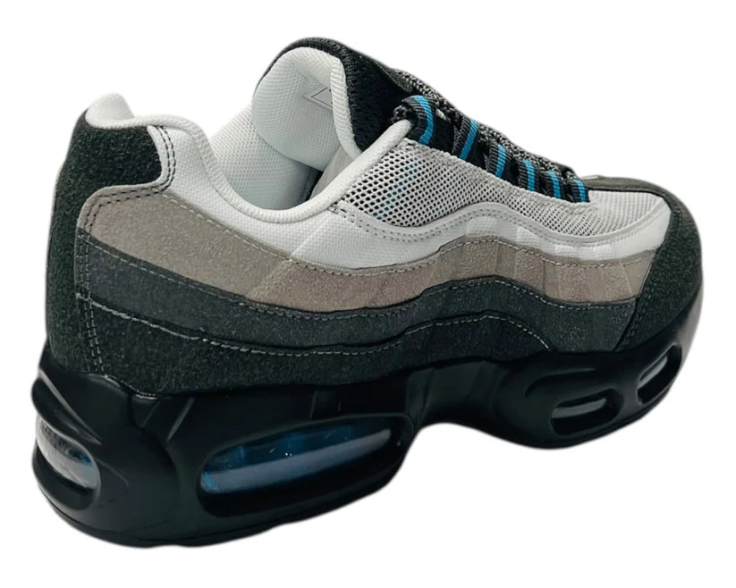 Air-Cushioned Sports Sneakers with Laces