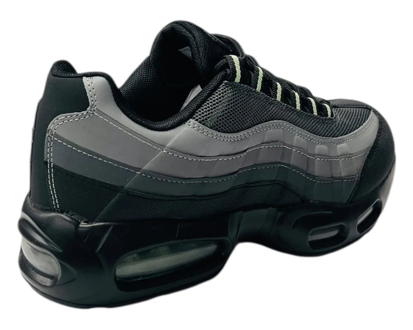 Air-Cushioned Sports Sneakers with Laces