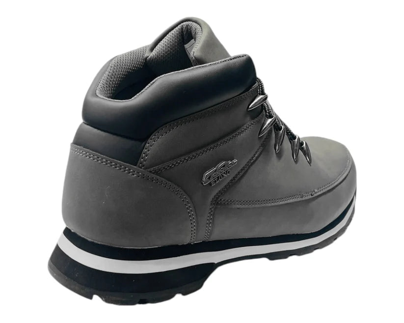 Men's Faux Leather Lace Up Hiking Boots