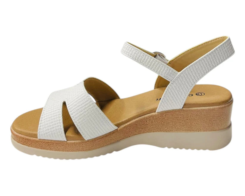 Women's Padded Insole Ankle Strap Wedge Sandals