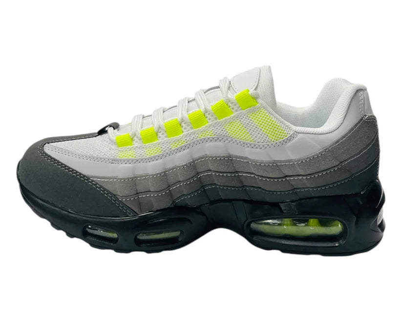 Air-Cushioned Sports Sneakers with Laces