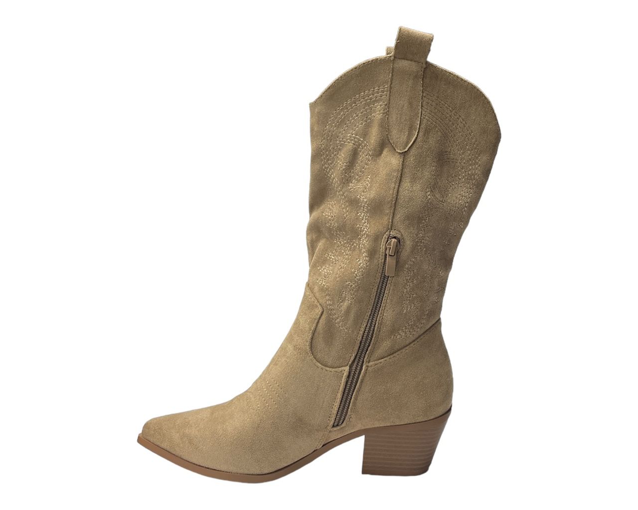 Women's Western Cowboy Embroidered Long Boots