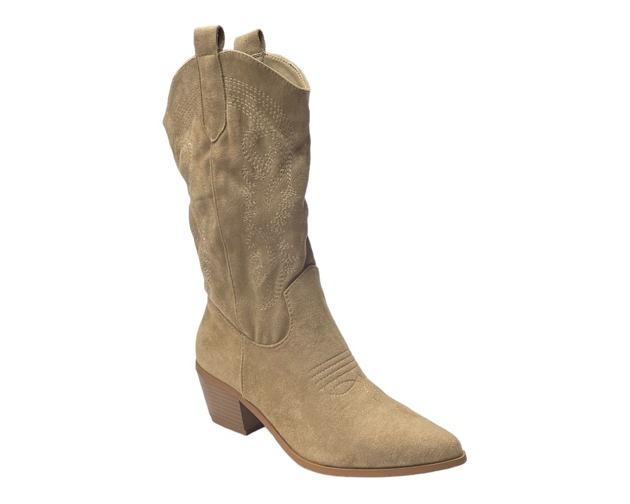 Women's Western Cowboy Embroidered Long Boots