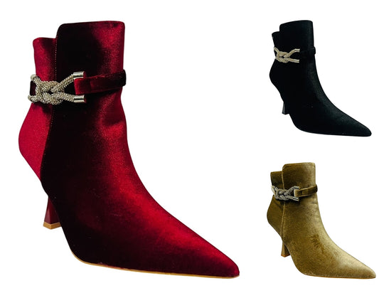 Women's High Spool Heel Ankle Boots