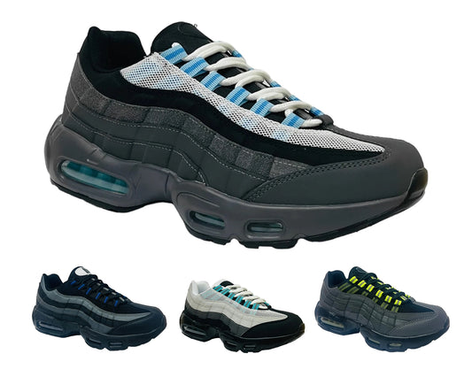 Men's Air Cushioned Sports Lace Up Trainers